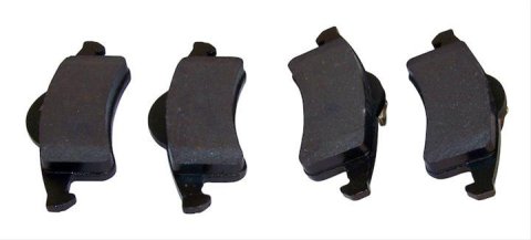 Crown Automotive Brake Pads for 1999-2004 GRAND CHEROKEE - 5011970AB Pads, Semi-metallic, Rear, Jeep, Set