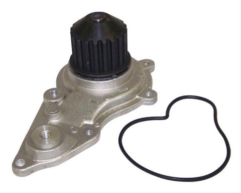 Crown Automotive Mechanical Water Pumps 4621489 Pump, Mechanical, Standard-volume, Aluminum, Natural, Clockwise Rotation, Chrysler, Dodge, Plymouth