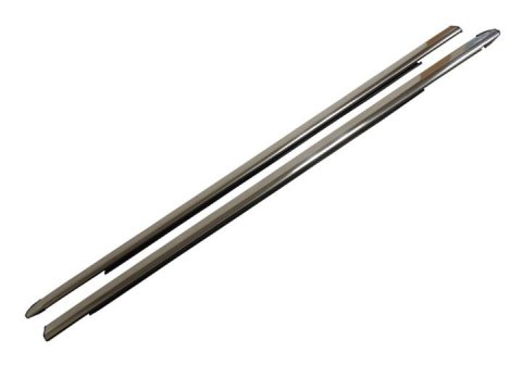 Crown Automotive - Weatherstrip Seals, Individual Position for 2005-2007 GRAND CHEROKEE 55078162K Front Outer Chrome Door Glass Set WK Grand Cherokee