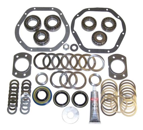 Crown Automotive - Differential Carrier Bearing Races for 2003-2006 WRANGLER D44TJDBMASKIT Axle and Seal Kit TJ Wrangler;