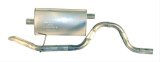 Crown Automotive Exhaust Kits for 1993-1995 GRAND CHEROKEE - 52018162 System, Muffler-back, Single, Steel, Natural, Passenger Side Exit, Jeep, 4.0L, Kit thumbnail 2