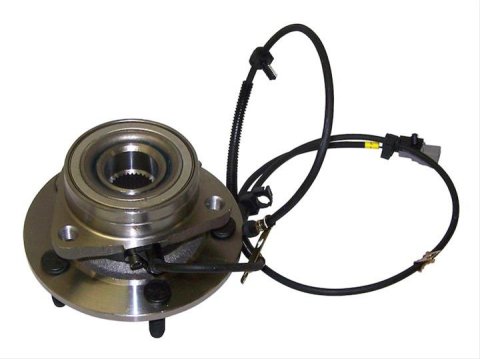 Crown Automotive Wheel Bearing and Hub Assemblies for 1998-1999 RAM 1500, 2500, 3500 - 52069881AA Assembly, Driver Side Front, Steel, Natural, Dodge, Each