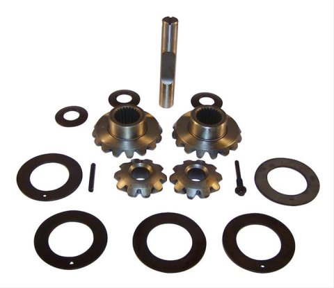 Crown Automotive Spider Gear Kits 4746879 Gears, Side Gears, Cross Shaft Pin, 27 Spline, Open, Rear, Chrysler 7.25 in., Dodge, Kit