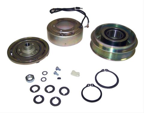Crown Automotive Air Conditioning Compressor Clutches for 1987-1990 CHEROKEE, COMANCHE, WRANGLER - 4778022 Clutch, Steel, Natural, Jeep, Each