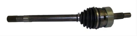 Crown Automotive Direct-Fit Axle Shaft Assemblies for 1993-1998 GRAND CHEROKEE - 4720381 Assembly, Front Inner and Outer, Driver Side, 27-spline, Steel, Dana 30, Jeep, Each