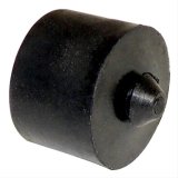 Crown Automotive Hood Bump Stops 5054227AA Stop, Rubber, Black, Chrysler, Dodge, Jeep, Each thumbnail 1
