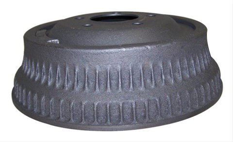 Crown Automotive Brake Drums 52007502 Drum, Rear, Cast Iron, Natural, 10.00 in. Diameter, Jeep, Each