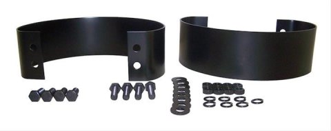Crown Automotive Bumperettes 5355457K Bumperettes, Bumper Replacement Parts, Rear, Jeep, Pair