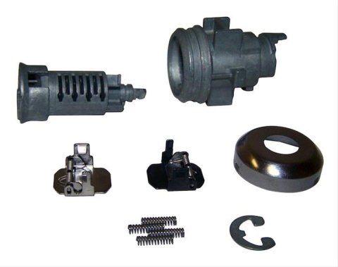 Crown Automotive Door Lock Cylinder Kits 4778125 Cylinder, Tailgate Location, Chrysler, Dodge, Jeep, Plymouth, Each