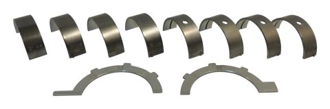 Crown Automotive Main Bearings 5066733K.5 Bearings, 0.019 in. Crankshaft Undersize, Bi-metal, Dodge, Jeep, 3.7L, Set