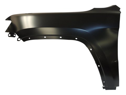 Crown Automotive Fenders for 2011-2018 GRAND CHEROKEE - 55369597AC Fender, Front Outer, Left, Steel, Black Primer, Jeep, Each