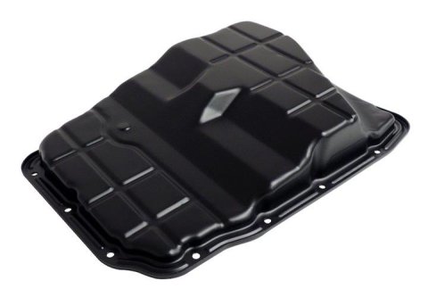 Crown Automotive Automatic Transmission Pans 4736676AA Pan, Stock Style, Steel, Black, Dodge, Jeep, Ram, Each