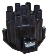 Crown Automotive Distributor Caps J3200192 Cap, Female/Socket, Screw Down, Thermoplastic, Black, Jeep, Each thumbnail 2