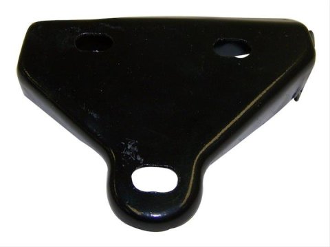 Crown Automotive Bumper Brackets for 1984-1996 CHEROKEE, 1986-1992 COMANCHE - 52000489 Bracket, Front Driver Side, Steel, Black, Jeep, Each