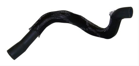 Crown Automotive Radiator Hoses 52027779 Hose, Upper, Rubber, Black, European, Jeep, 2.5L Diesel, Each
