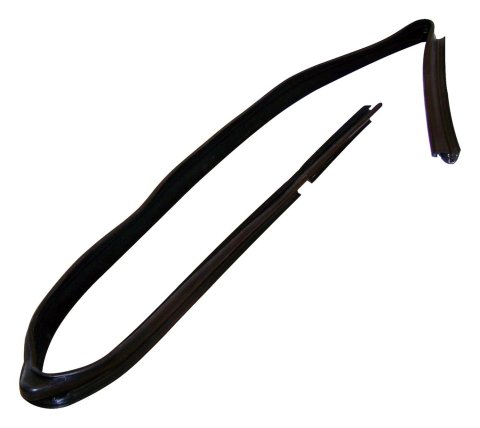 Crown Automotive Weatherstripping Seals for 1999-2004 GRAND CHEROKEE - 55136024AG Weatherstrip, Dorr Glass Felt, Front Right, Jeep, Each