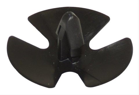 Crown Automotive Hood Insulation Fasteners 4878883AA Retainer, Varies w/ Application, Black, Plastic, Use Existing Hardware