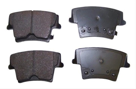 Crown Automotive Brake Pads 5142566AA Pads, Semi-metallic, Rear, Chrysler, Dodge, Set