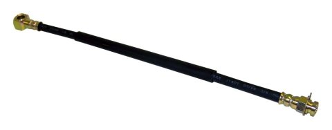 Crown Automotive Brake Hoses J5359037 Hose, Assembled, Rubber, 16.00 in. Length, Jeep, Each
