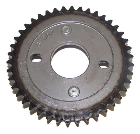 Crown Automotive Camshaft Gears 4792305AB Timing Gear, Left Side Sprocket for Intake Valves, Steel, Chrysler, Dodge, 2.7L, Each