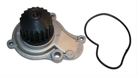 Crown Automotive Mechanical Water Pumps for 2002-2005 LIBERTY - 4694307AB Pump, Mechanical, Standard-volume, Aluminum, Natural, Clockwise, Chrysler, Dodge, Jeep, Plymouth, 2.4L