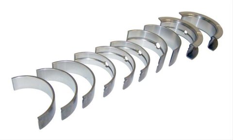 Crown Automotive Main Bearings 4026487K Bearings, Stock Size, Bi-metal, Dodge, Jeep, 5.9L, Set