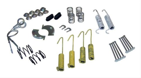 Crown Automotive Drum Brake Hardware Kits 4636777 Hardware, Rear, Jeep, Kit