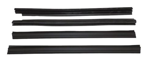 Crown Automotive - Weatherstrip Seals, Individual Position for 1984-1996 CHEROKEE, 1986-1992 COMANCHE 55235408K4 Door Window Belt Kit XJ Cherokee w/ 4 Doors; MJ Comanche