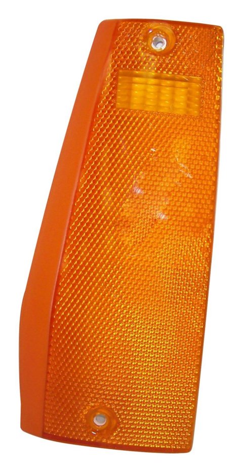 Crown Automotive Side Marker Lights for 1984-1996 CHEROKEE, 1986-1992 COMANCHE - 56000111 Light Lens, Stock Style, Amber, Driver Front, Jeep, Each