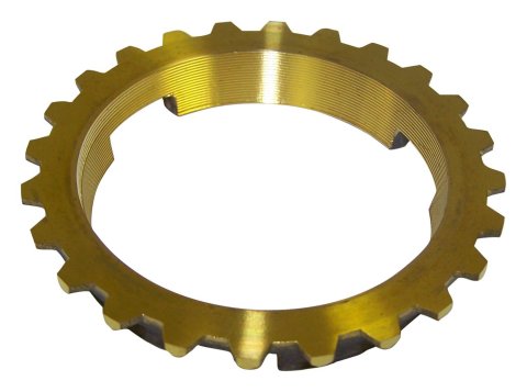 Crown Automotive Manual Transmission Synchro Blocking Rings J0991021 Ring, Brass, Natural, T-15, Each