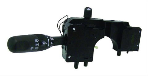Crown Automotive Multi-Function Switches for 2001-2006 WRANGLER - 5016708AD Turn Signal Switch, Multi-Function, Labeled, Plastic, Black, Jeep, Each