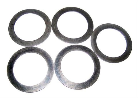 Crown Automotive Differential Shims 4856368 Shims, Pinion Type, Steel, 0.035 in. Through 0.039 in., Dana 30, Dana 35, Dana 44, Set of 5