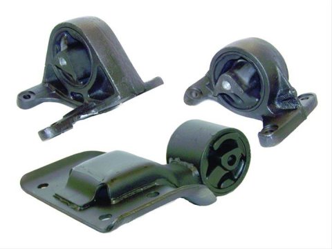 Crown Automotive Motor Mount Kits for 2003-2005 LIBERTY - 52059226K-L Mounts, Steel, Black, Transmission Mount, Jeep, Kit