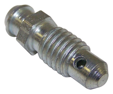 Crown Automotive Brake Bleeder Screws J8129725 Screw, M8 x 1.25 Thread Size, 1.000 in. Overall Length, Rear, Jeep, Each