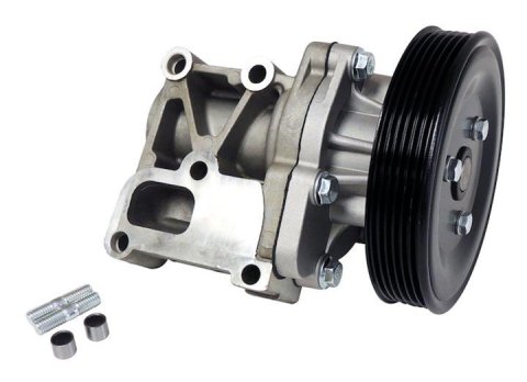 Crown Automotive Mechanical Water Pumps 5047389AA Pump, Mechanical, Standard-Volume, Aluminum, Natural, Each