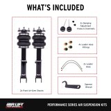Air Lift Performance Series Suspension Kits 76018 Suspension, Lexus, Front, 0-4.6 in. Lowered, Kit thumbnail 5