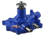 Tuff Stuff Performance Supercool Water Pumps 1432CBLUE Pump, Mechanical, High-Volume, Iron, Blue, Ford, Mercury, 289, 302, 351W, Each thumbnail 2