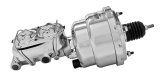 Tuff Stuff Performance Master Cylinder and Brake Booster Combos 2122NA-2 Combo, Chrome, 1.00 in. Bore, 7.0 in. Diameter Booster, Kit thumbnail 2