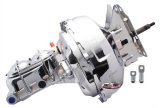 Tuff Stuff Performance Master Cylinder and Brake Booster Combos 2132NA-1 Combo, Chrome, 1.00 in. Bore, 11.0 in. Diameter Booster, Chevy, GMC, Kit thumbnail 1