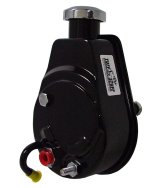 Tuff Stuff Performance Power Steering Pumps 6174B Pump, Saginaw, Attached Reservoir, Keyway Pulley Style, Black Powdercoated, Each thumbnail 2