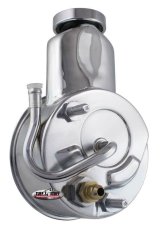 Tuff Stuff Performance Direct Replacement Power Steering Pumps 6190A Pump, Reservoir, Saginaw P Series, Chrome, Hose Barb Inlet, Chevy, Each thumbnail 2