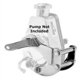 Tuff Stuff Performance Saginaw Power Steering Brackets 6504A Brackets, P Series, Driver Side, Chrome Plated, Chevy, Small Block, Kit thumbnail 1