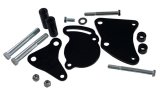 Tuff Stuff Performance Type II Power Steering Pump Brackets 6505B Brackets, GM 2, Driver Side, Black Powdercoated, Chevy, Big Block, Kit thumbnail 3
