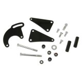 Tuff Stuff Performance Saginaw Power Steering Brackets 6508B Brackets, P Series, Driver Side, Black Powdercoated, Chevy, Small Block, Kit thumbnail 1