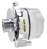 Tuff Stuff Performance High-Amp Output Alternators 7068RD6G Alternator, One-Wire, Internal Regulator, Chrome Plated, Each thumbnail 1