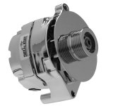 Tuff Stuff Performance High-Amp Output Alternators 7068RD6G Alternator, One-Wire, Internal Regulator, Chrome Plated, Each thumbnail 4