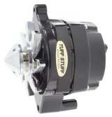 Tuff Stuff Performance Silver Bullet Stealth Black Alternators 7069FBULL Alternator, Powdercoated, 140 amps, V-Belt, Ford, Lincoln. Mercury, Each thumbnail 1
