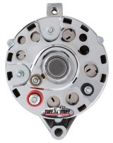 Tuff Stuff Performance High-Amp Output Alternators 7078NA Alternator, Chrome, 70 Amps, V-Belt, Ford, Lincoln, Mercury, Each thumbnail 2