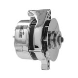 Tuff Stuff Performance High-Amp Output Alternators 7078NC Alternator, Chrome, 100 Amps, V-Belt, Ford, Lincoln, Mercury, Hybrid Case, Each thumbnail 2