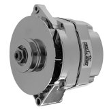 Tuff Stuff Performance High-Amp Output Alternators 7127NDP Alternator, Polished, 100 Amps, V-Belt, Buick, Chevy, GMC, Oldsmobile, Pontiac, Each thumbnail 3
